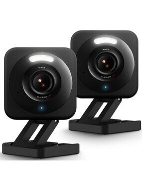 2.5K AI Security Camera - Indoor/Outdoor Home Surveillance, Night Vision, 2 Pack